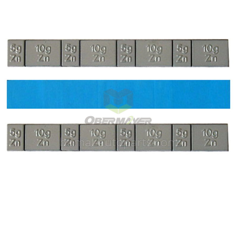 zinc adhesive wheel balance weight (5+10) g*4 segments