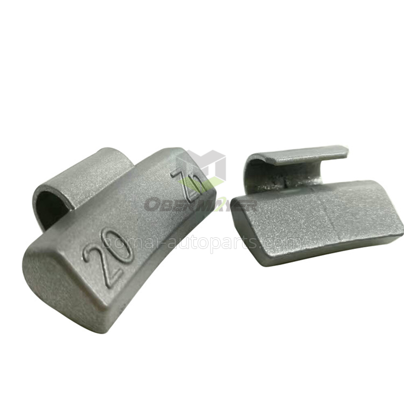 zinc clip-on 5g-60g wheel weight aluminum wheel