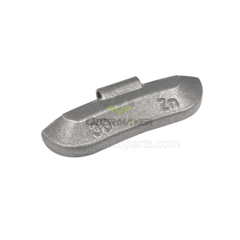 zinc clip-on 5g-60g wheel weight aluminum wheel