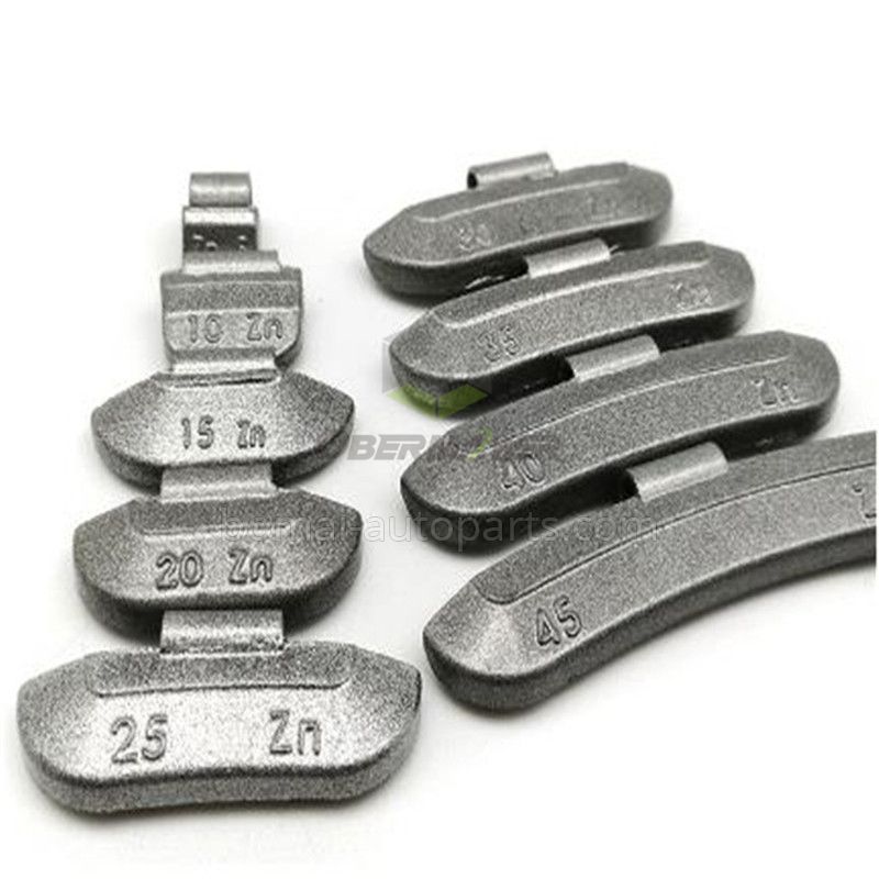 zinc clip-on 5g-60g wheel weight steel wheel
