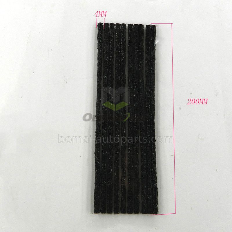 Rubber tire seal strip for 200*4 mm in black