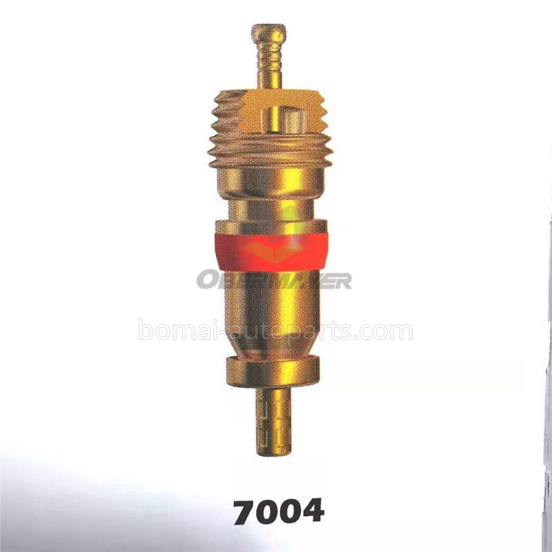 Tire valve core 7000 series