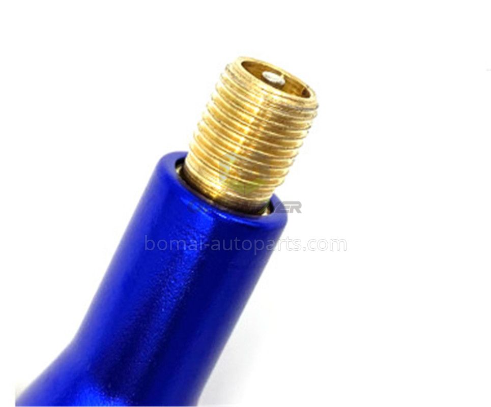 Rubber TR414AC tire valve in blue