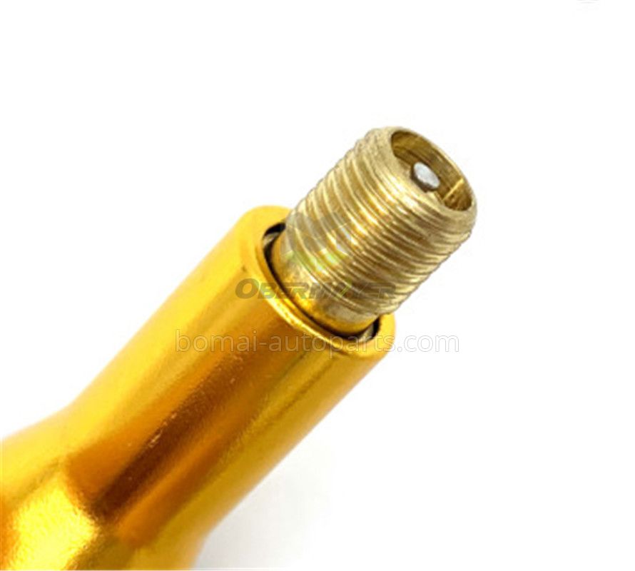 Rubber TR414AC tire valve in yellow