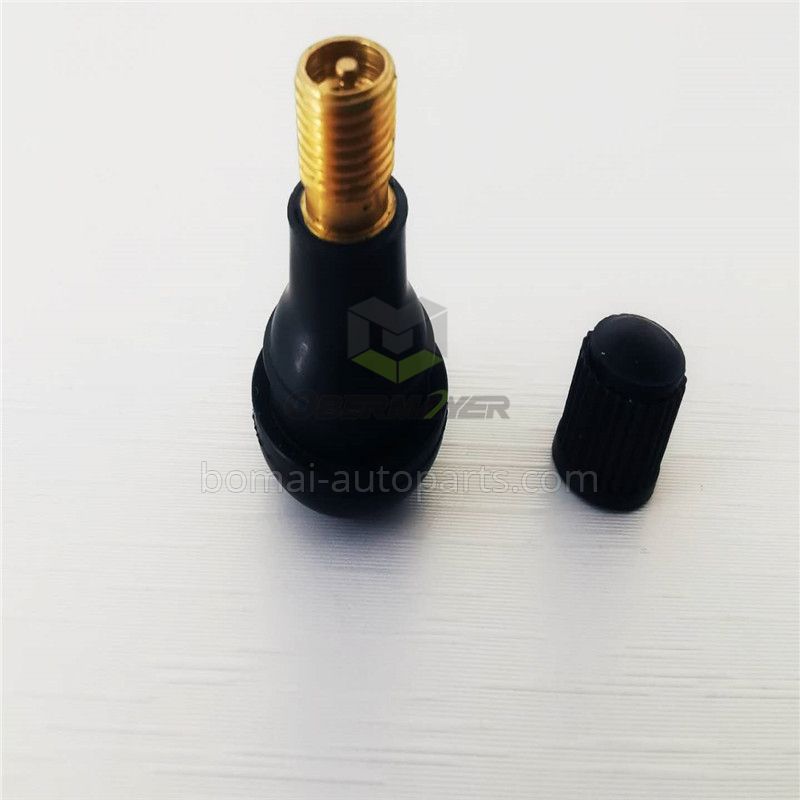 Rubber Aluminum Stem TR412 Tire Valve