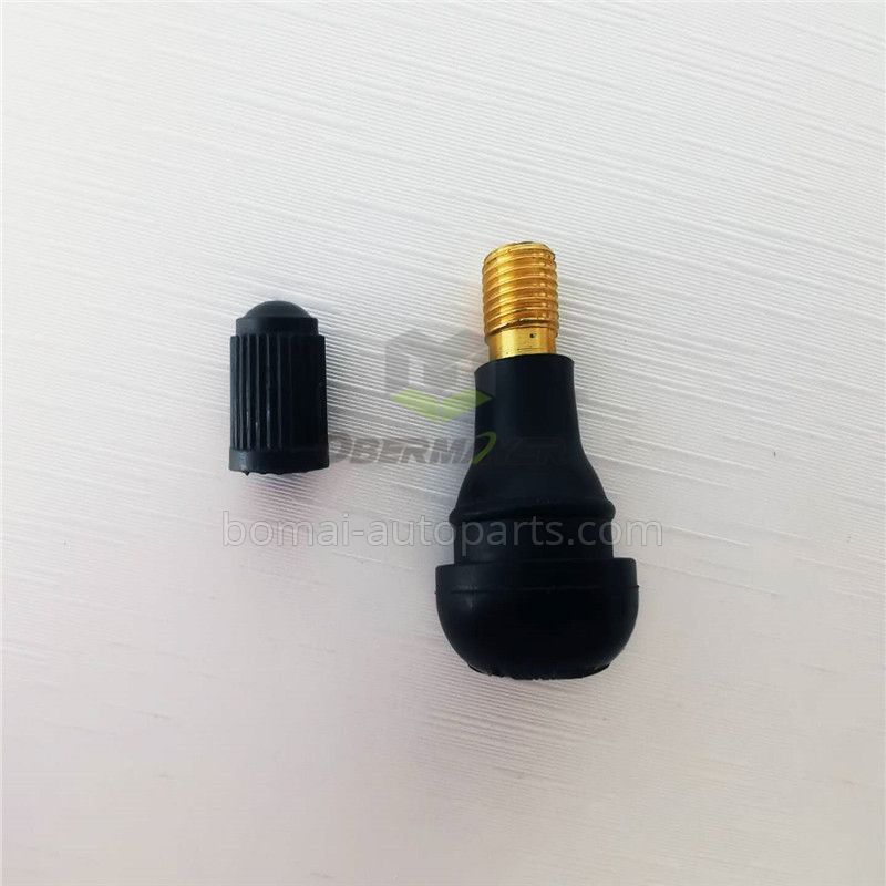 Rubber Aluminum Stem TR412 Tire Valve