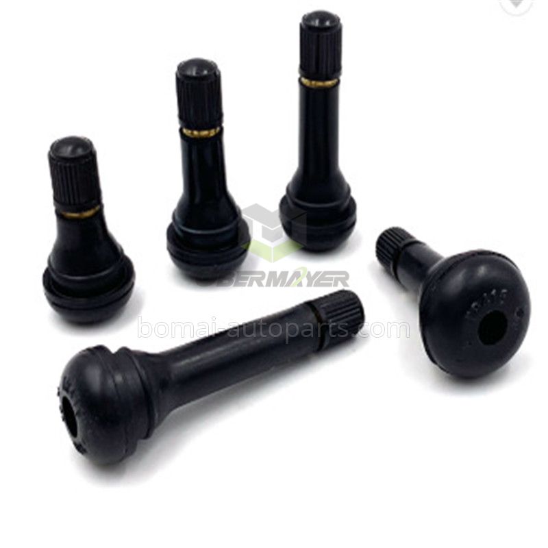 Rubber Aluminum Stem TR412 Tire Valve