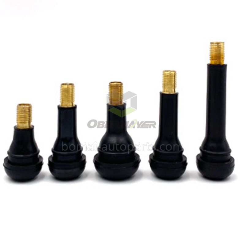 Rubber TR412 tire valve for Zinc Alloy Stem