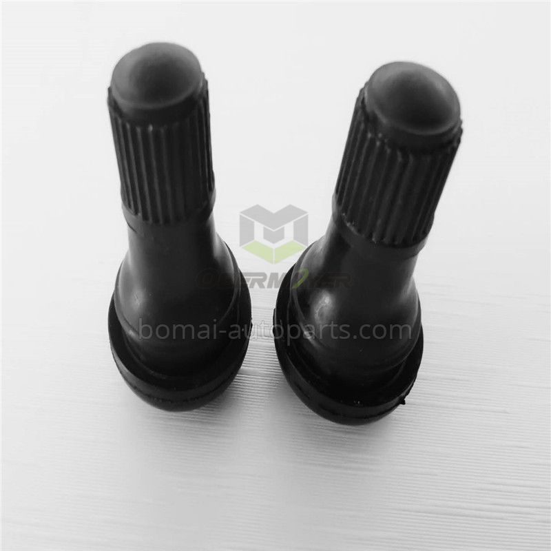 Rubber TR412 tire valve for Zinc Alloy Stem