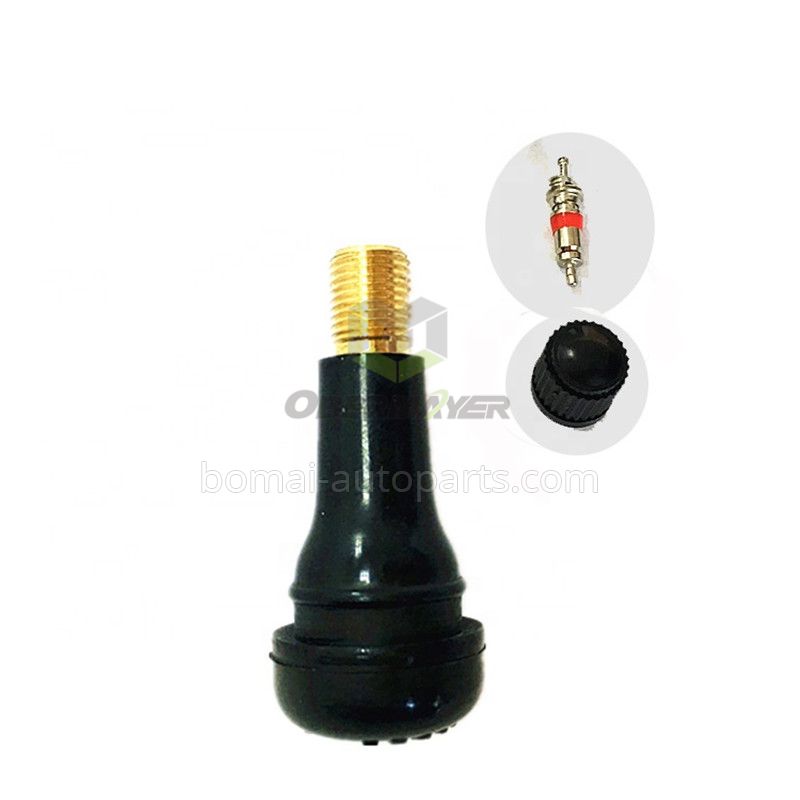 Rubber TR413 Tire Valve Aluminum Stem