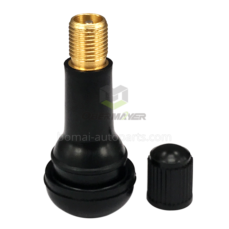 Rubber TR413 Tire Valve Zinc Alloy Stem