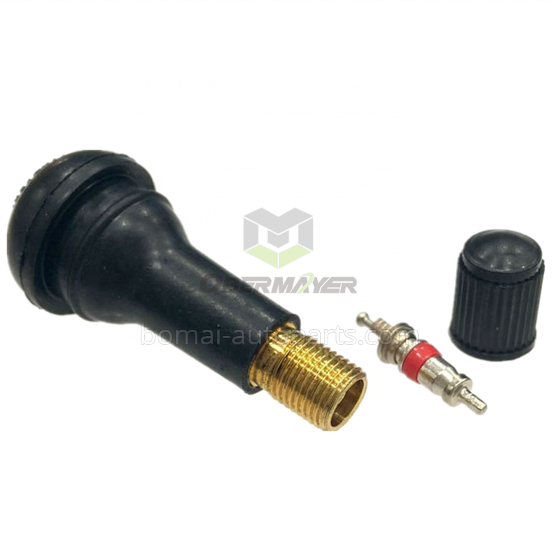 Rubber TR413 Tire Valve Zinc Alloy Stem