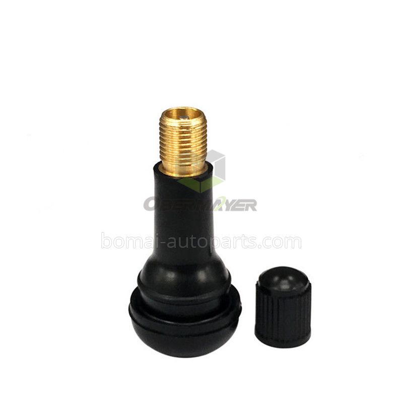 Rubber TR413 Tire Valve Zinc Alloy Stem