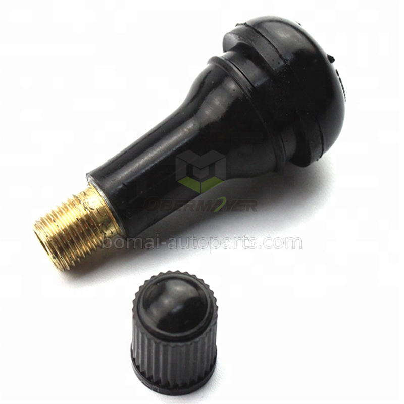 Rubber TR413 Tire Valve Zinc Alloy Stem