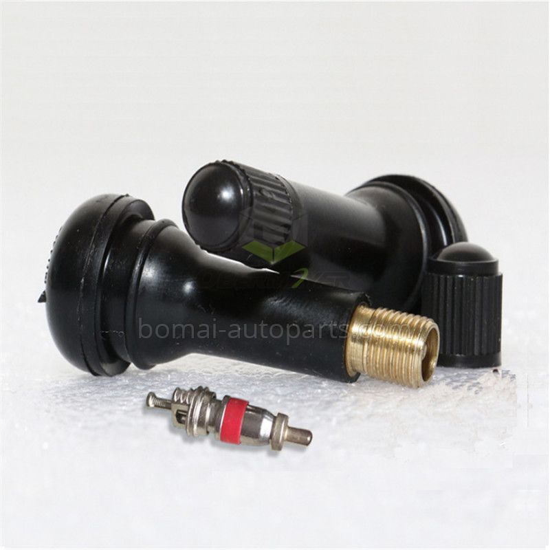 Tubeless Rubber Tire Valve For Copper Stem TR414