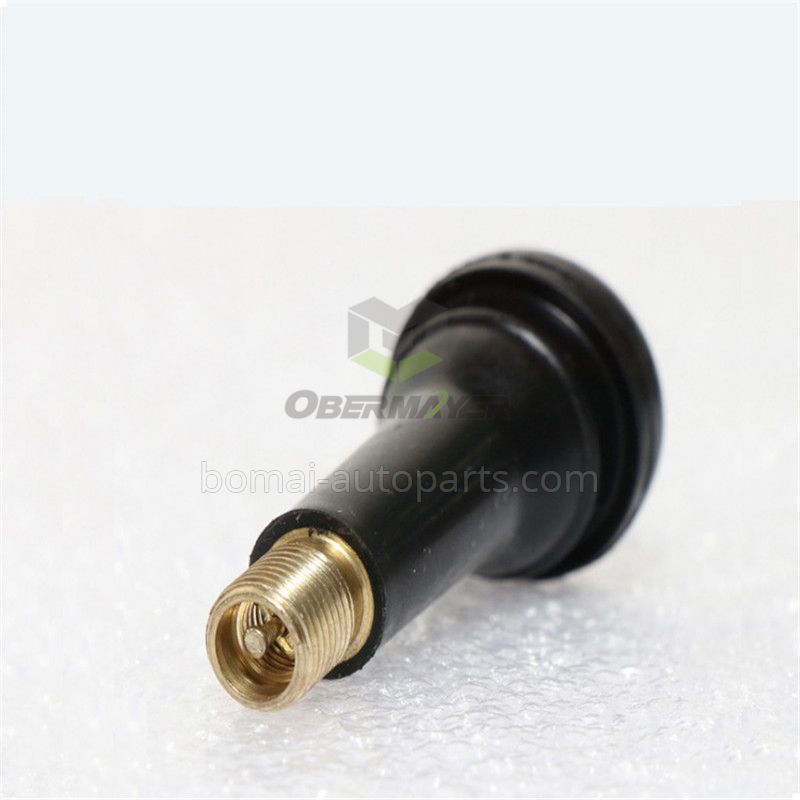 Tubeless Rubber Tire Valve For Copper Stem TR414