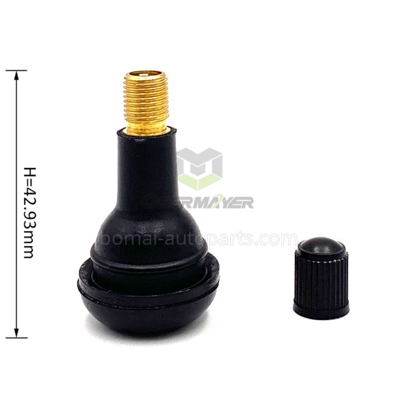 Rubber Tire Valve TR415 For Aluminum Stem