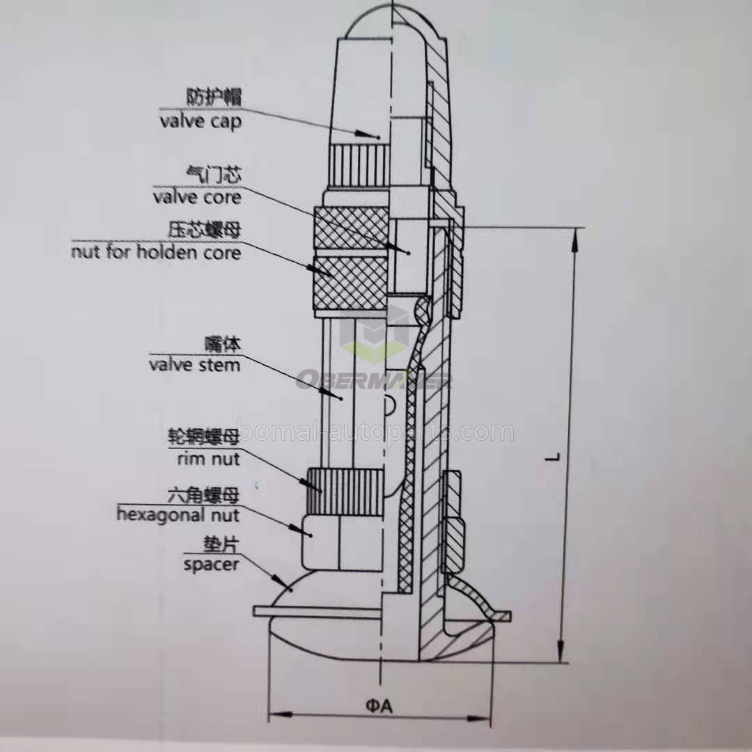 Tire Valve TZ6-28