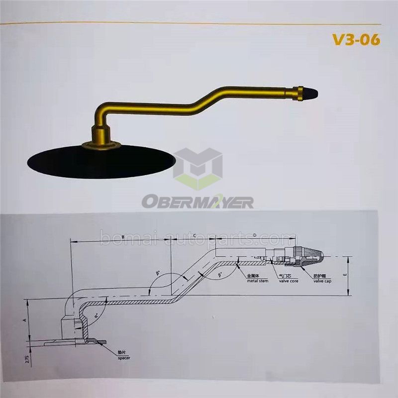 Tubeless V3-06 Tire Valve