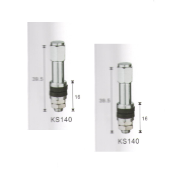 KS140 tire valve for motorcycle