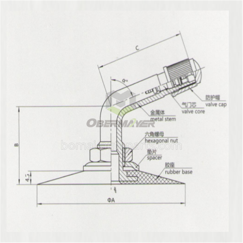 JS89 tire valve