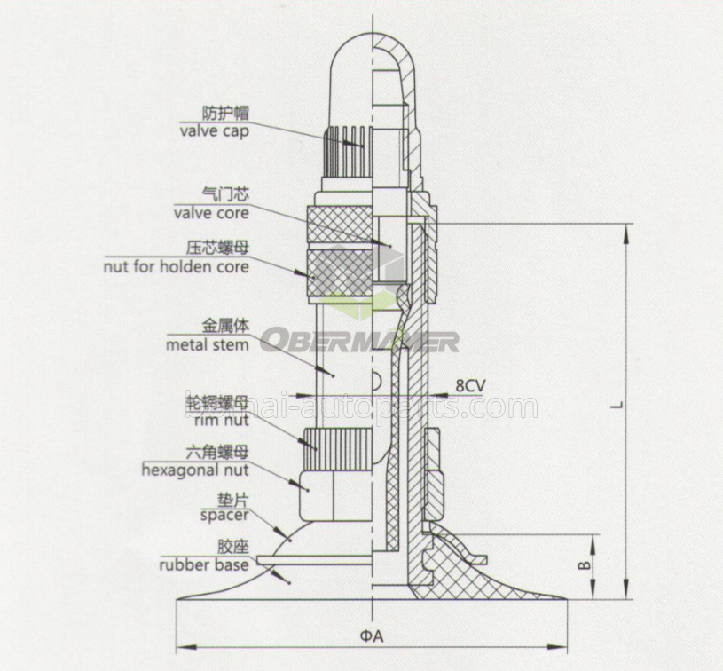 TR1-30 tire valve