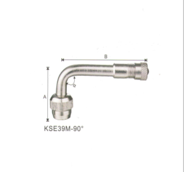 KSE39M-90° extensions tire valve