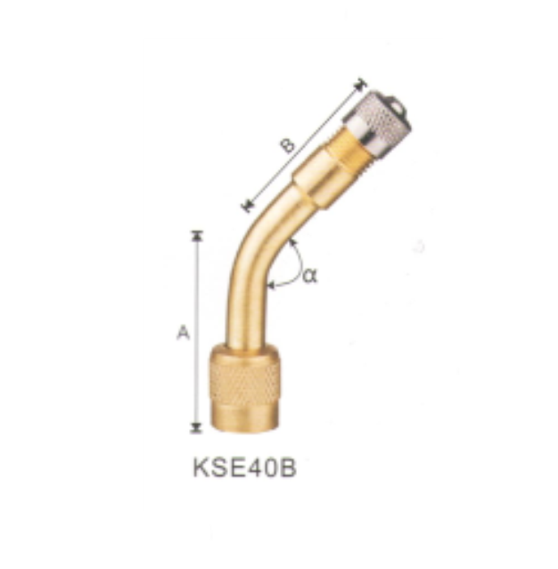 KSE40B-135 extension tire valve