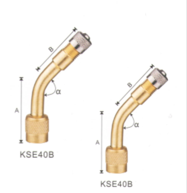 KSE40B-135 extension tire valve