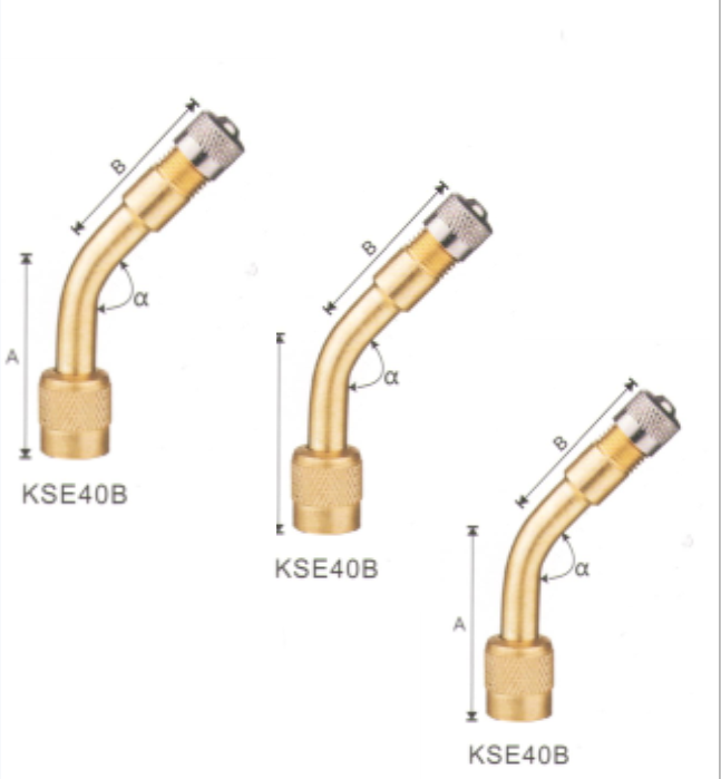 KSE40B-135 extension tire valve