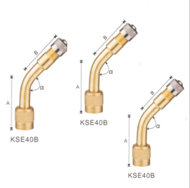 KSE40B-45 tire valve