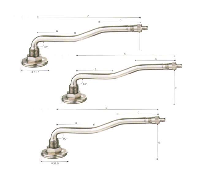 V551 tire valve