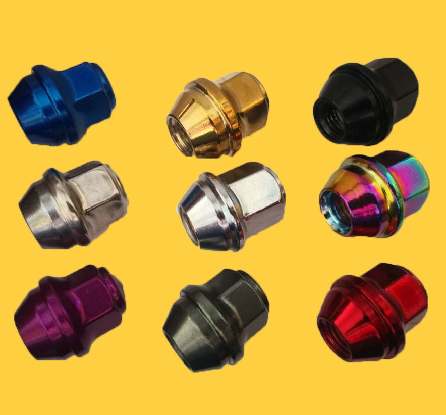 Do not grease the tire bolts and nuts