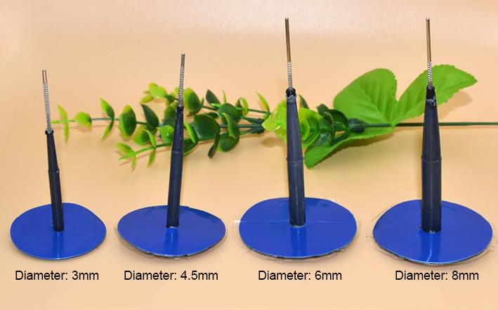 Mushroom nails of different sizes