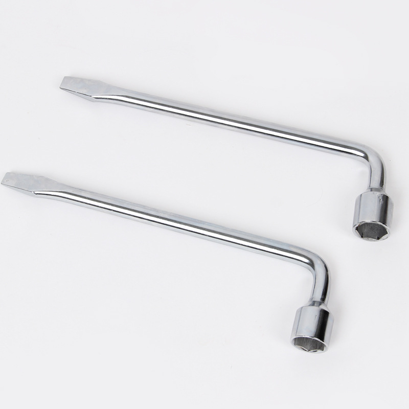 L-shaped crowbar tire wrench L-shaped crowbar tire wrench