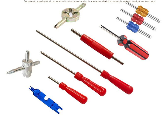 Valve core wrench, tools