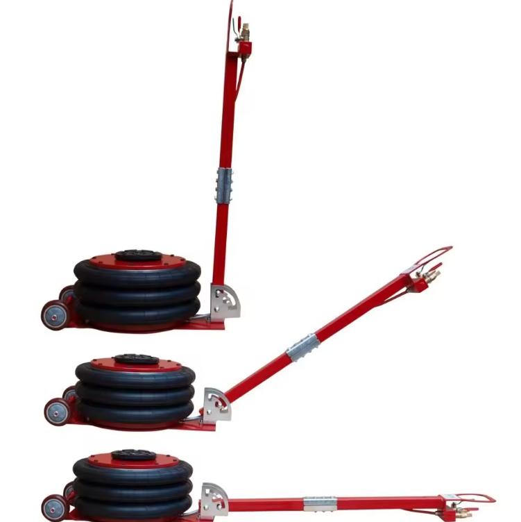 Features of air bag type pneumatic jack Features of air bag type pneumatic jack