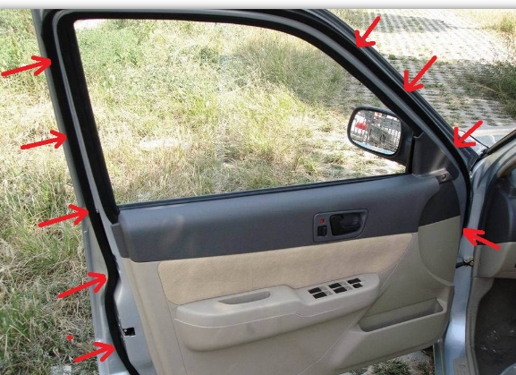 Door sealing Door sealing