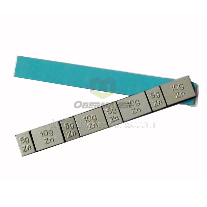 zinc adhesive wheel balance weight (5 10) g*4 segments