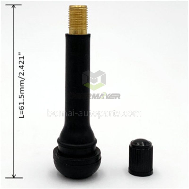 Rubber TR418 tire valve