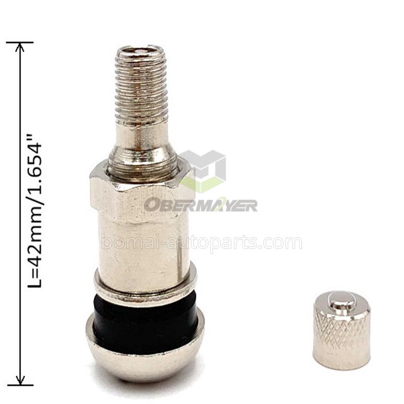 Tubeless TR525 tire valve for brass material