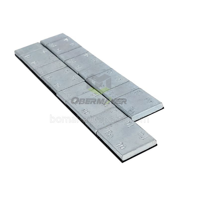 Zinc plated steel wheel balance weight (5 10) g*4 segments right angle