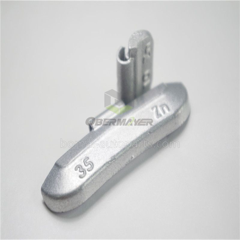 zinc clip-on 5g-60g wheel weight steel wheel