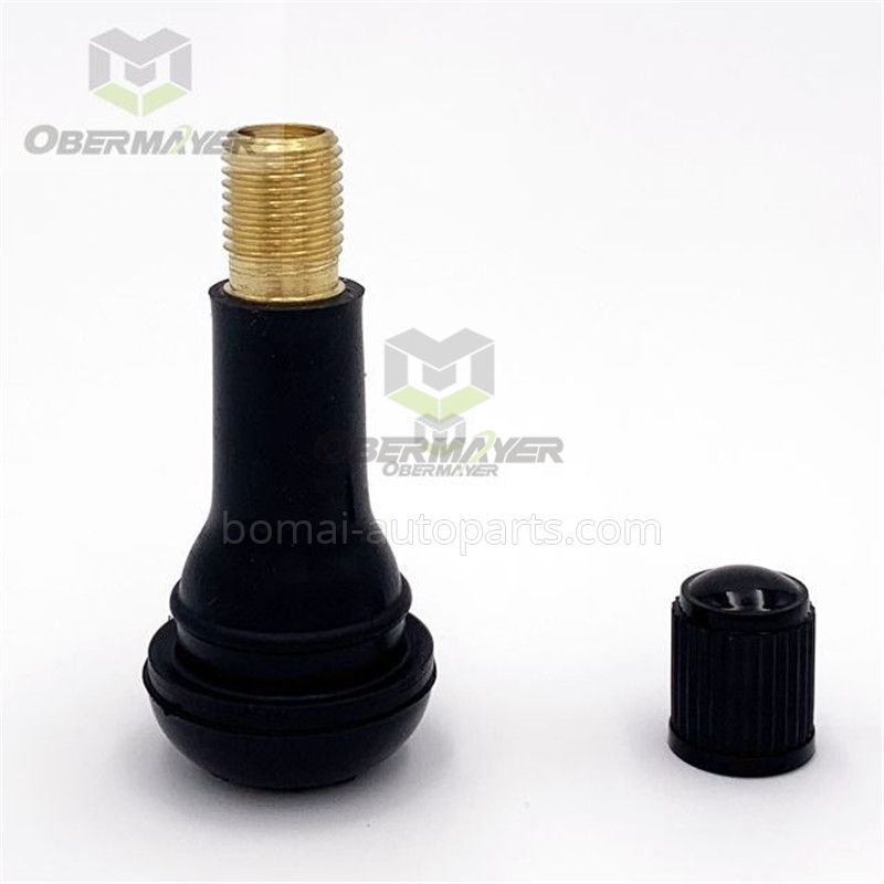 Rubber TR413 Tire Valve Zinc Alloy Stem