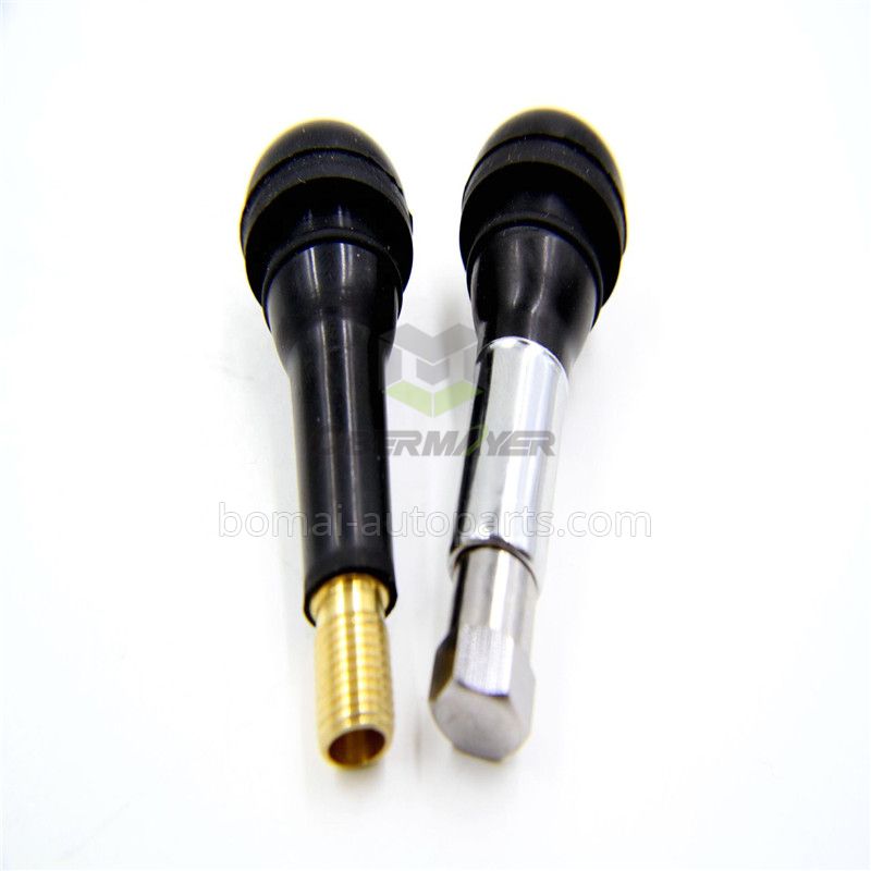 Tubeless Rubber Tire Valve For Copper Stem