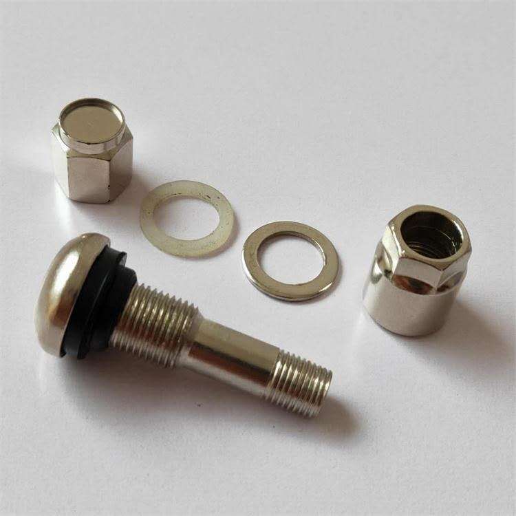 Tubeless TR525 Tire Valve With Metal Stem