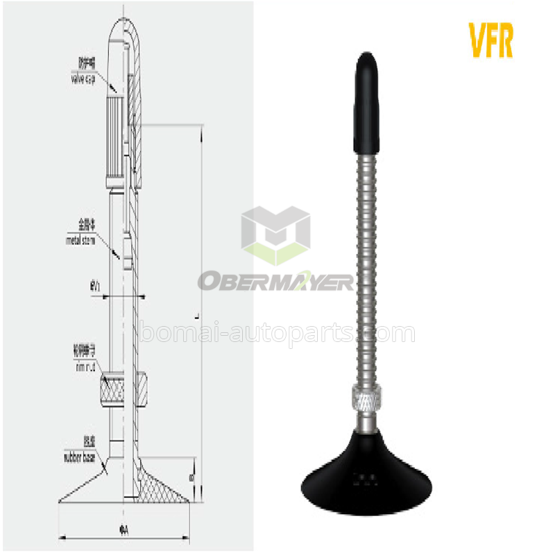 Bicycle Tube Valve VFR Series