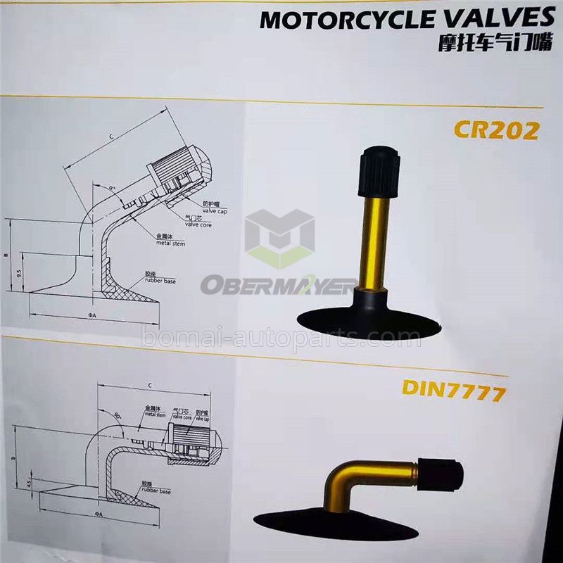 Motorcycle Tire Valve CR202