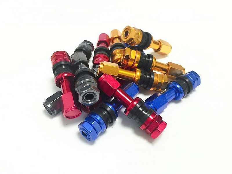 TR43E tire valve with different colors