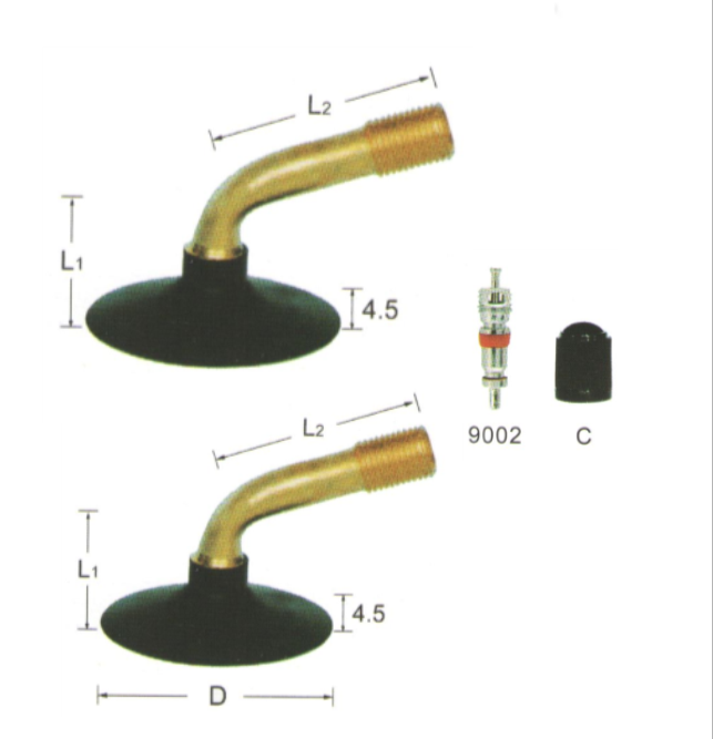 TR202-42L tire valve